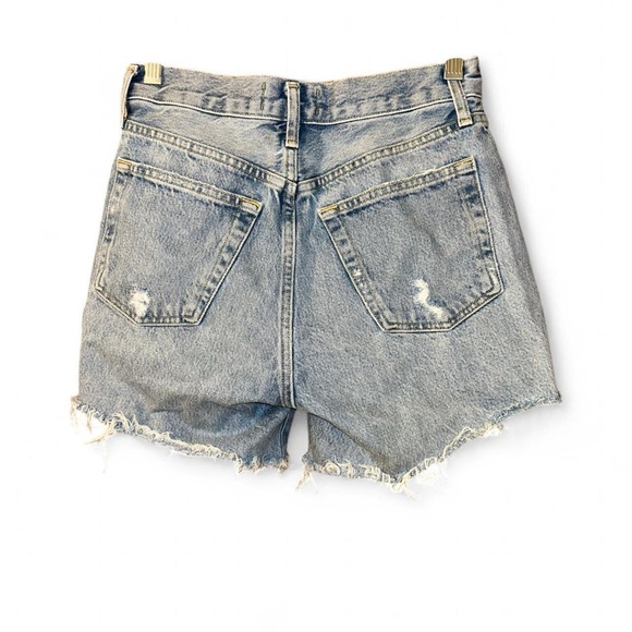 Agolde Parker Long Short Size 23 Women’s Blue - Picture 3 of 9